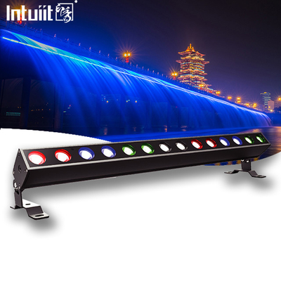 방수 rgbw 벽 세척기 빛 4in1 14x10w LED 벽 세척기 빛 외부
