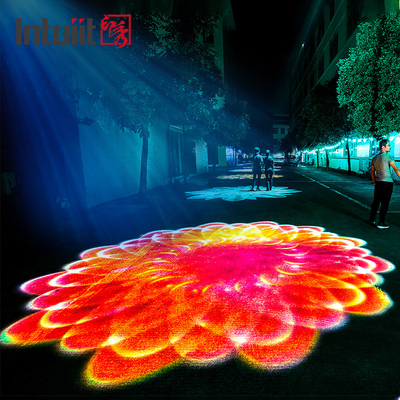 200W 프로페셔널 아웃도어 방수 IP65 LED 로터리 고보 로고 광고 로터 프로젝터 프로젝션 조명