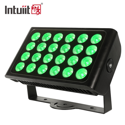 24PCS 10w 방수 LED 벽 세탁기 라이트 고전력 LED 홍수 라이트 RGBW LED 도시 컬러 라이트