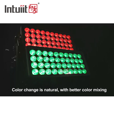 400W 800W 1500W IP65 야외 방수 도시 색상 RGBW 스트로브 무대 조명 Dmx LED 벽 세탁기 빛