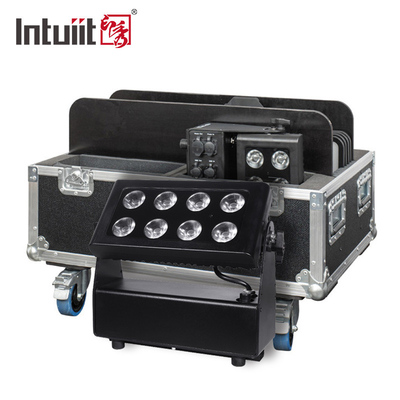 LED 12x15W RGBW 세탁 프로젝터 무대 조명 DMX 제어 방수 IP65 DJ 디스코 우리집 공원 세탁 장식 램프