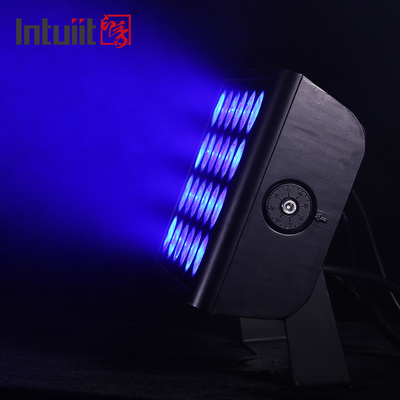 24x10W RGBW 4 IN 1 야외 IP65 LED 벽 세척기 홍수 조명