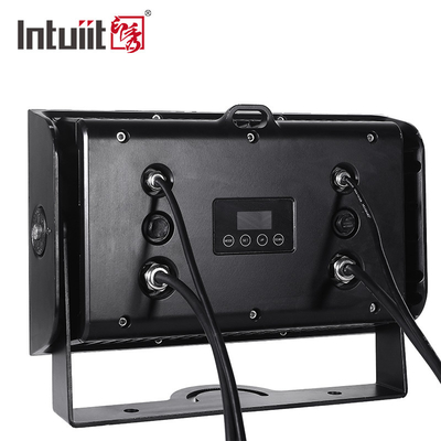 8 × 15W RGBW 배터리 전원을 사용하는 LED 단계는 원격 제어로 점화합니다