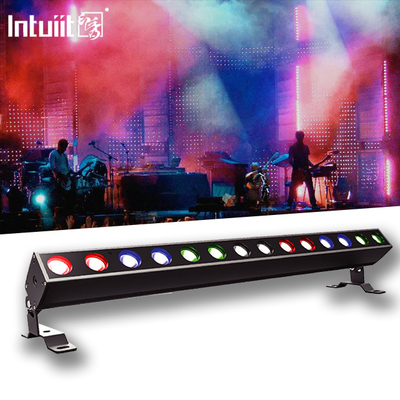 14x10W RGBW 4in 1 LED 벽 세탁기 DMX 제어 LED 스트립 라이트 프로 스테이지 파티 DJ 디스코 장비