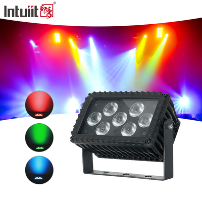 7x3W LED 야외 RGBW 건축 프로젝션 플라드 라이트 정면 조명