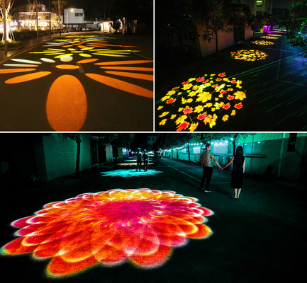 100W 방수 Ip65 야외 실내 사용자 지정 광고 고보 LED 로고 프로젝터 라이트