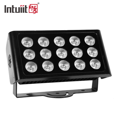 옥외 80W IP65 사각형 DMX RGBW LED 홍수 조명 건물 전면 LED 벽 세척기 홍수 조명