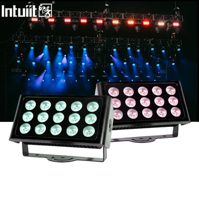 방수 IP65 도시 색상 COB 80W RGBW 야외 LED 벽 세탁 홍수 조명