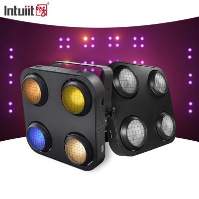 IP65 4x90w RGB LED Cob 청중 블렌더 라이트 야외 방수 4 눈 블렌더