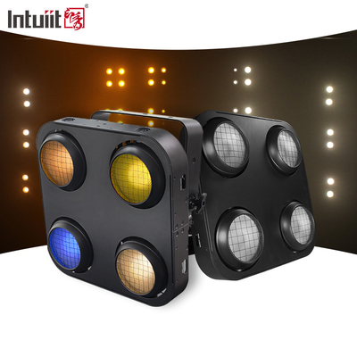 4X90W 4 눈 LED Cob 블라인드 라이트 앰버 따뜻한 흰색 2In1 Ip65 방수 LED 스테이지 라이트
