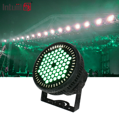 프로 무대 조명 플래트 Dmx LED 60x12W RGBW 4in1 줌 파 캔 파티 라이트 바 KTV 효과 조명