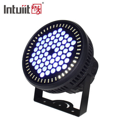 프로 무대 조명 플래트 Dmx LED 60x12W RGBW 4in1 줌 파 캔 파티 라이트 바 KTV 효과 조명