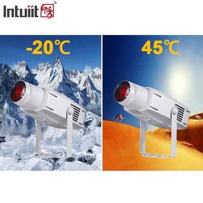 400W 방수 IP65 LED 물 물 파도 Gobo 프로젝터 라이트 DMX512 제어 모드 상업 거리 및 테마 파크용 빔 효과