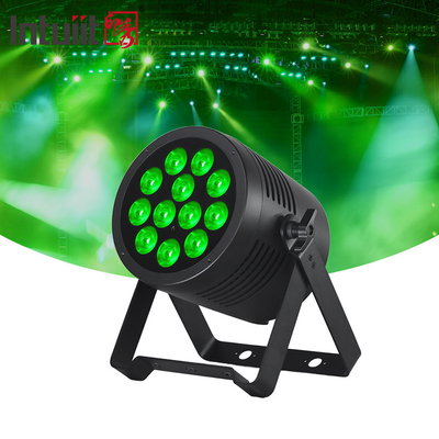 LED Par Light 12*20W 6 in 1 RGBWA-UV Par Can 스테이지 라이트 파티 바 KTV 효과 DJ 조명