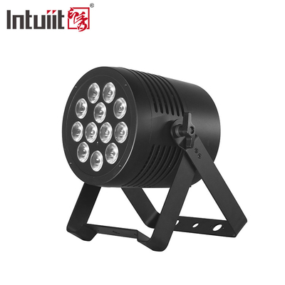 방수 LED PAR 라이트 12x20W RGBWAUV 6in1 IP65 Par LED 스테이지 라이트 야외 방수 LED PAR 라이트