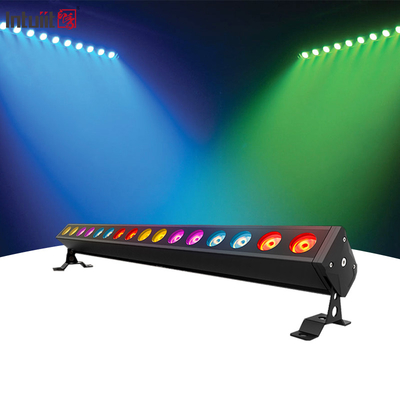 IP65 방수 야외 조명 16x5w 픽셀 바 LED 벽 세탁기 세탁 라이트 알루미늄 램프 몸체