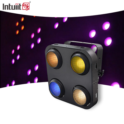 Ip65 4x90W 앰버 따뜻한 흰색 LED Cob 청중 블라인드 라이트 야외 방수 4 눈 피키 블라인드