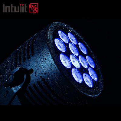 높은 밝은 방수 LED PAR 라이트 IP65 LED Rgbwauv 18 * 20w 야외 PAR DMX 공원 경치적인 무대 이벤트 쇼 조명