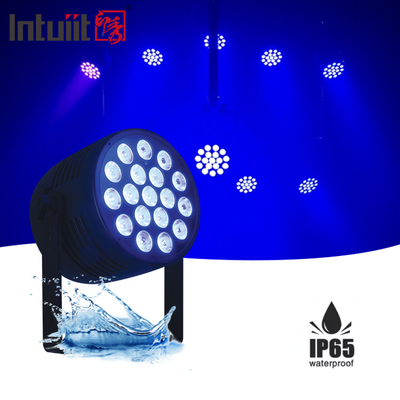 야외 방수 18 * 20W RGBWA + UV LED PAR 라이트 LED 업 라이트