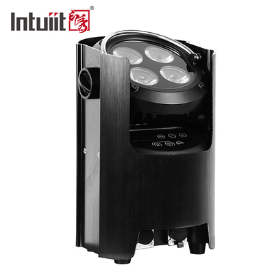 4x12W 4 in 1 RGBW LED 업라이트 스테이지 파 파티 배터리 전동 무선 파 LED 웨딩 DJ 업라이트