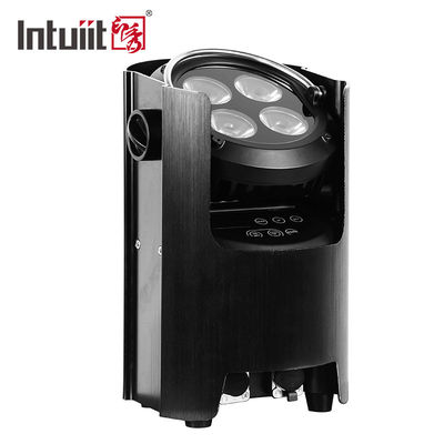 4x12w 4in1 rgbw 배터리 전동 무선 DMX LED 업라이트