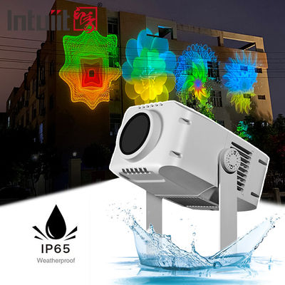 100W LED 로고 GOBO 프로젝터 IP65 방수 DJ 효과 라이트 호텔 회사 광고