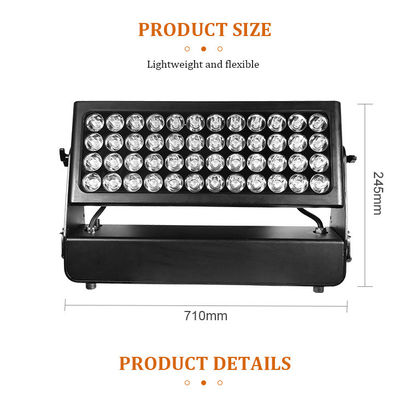 전문 방수 IP65 1500W Rgbw 4in1 도시 컬러 세탁등 LED 홍수등 LED 벽 세탁기
