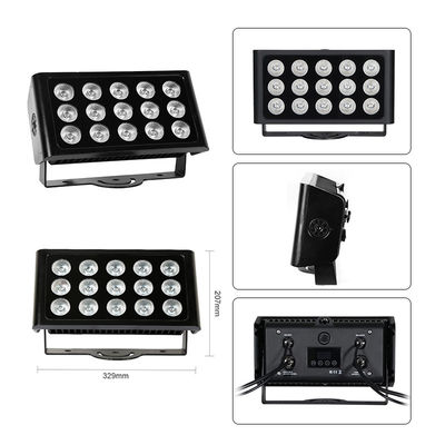 야외 방수 건축 조명 80W RGBW LED 벽 세척기 정원 풍경 나무 램프 LED 플로드 라이트