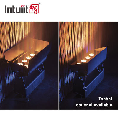 LED 8x15W RGBW 벽 세척기 호텔 빌라 외관 벽 풍경 LED 램프 건물 조명 야외용 정원 풍경 장식