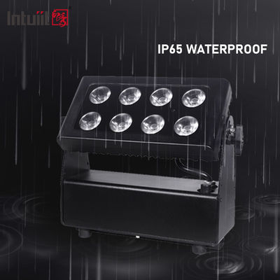 8x15W 배터리 전원 LED 투광 조명 야외 무선 RGBW 4in1 충전식 업라이트 파 Luces LED para Fiestas DJ