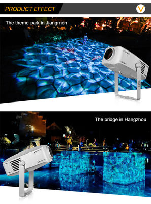 100W Water Pattern Gobo Light Dynamic Fantasy Ocean Water Ripple Projector Lamp Advertising Projection Pattern Light
