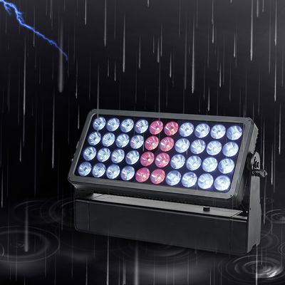 벽 세척기 빛 40x10W RGBW 4in1 시티 스테이지 공원 알루미늄 세척 LED 조명