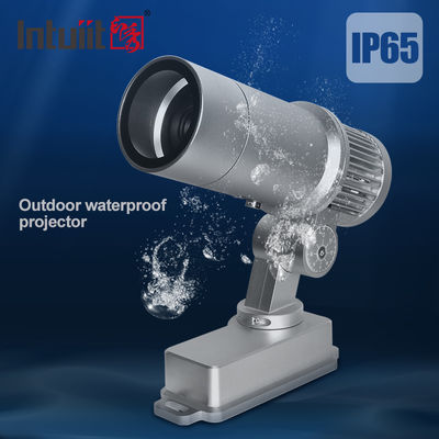 커스터마이징 가능한 60W LED 고보 로고 프로젝터 야외 IP65 회전 광고 프로젝션 라이트 레스토랑 바 거리 상점