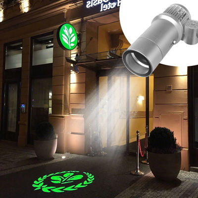 로고 고보 프로젝터 광고 조명 60W LED 표지 벽 프로젝션 램프 야외 방수 IP65 HD&Bright