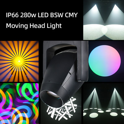280W LED 옥외 IP66 방수 CMY 빔 스팟 워시 BSW 무빙 헤드 라이트 LED 무빙 헤드 빔 라이트