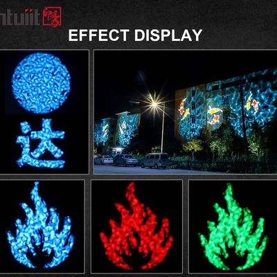 400w LED 옥외 IP65 워터 리플 고보 프로젝터 오션 리플 LED 워터 웨이브 라이트 효과 무대 조명