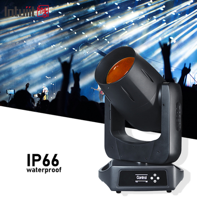 스테이지 IP66 야외 이동 헤드 빔 라이트 200W 방수 LED DMX512 제어 모드 200W 방수 이동 헤드 라이트
