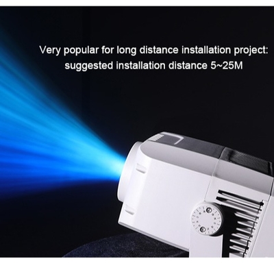 200W 사용자 지정 고보 프로젝터 Ip65 높은 밝기 광고 LED 야외 크리스마스 고보 로고 프로젝터 광고 조명