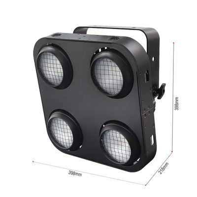 400W 방수 4구 블라인더 조명 (RGB, 온백색, 호박색 포함) - 무대 LED 블라인더 IP65 관객 조명