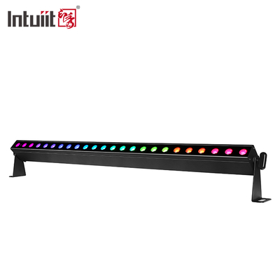 고품질 24X2W 배터리 전원 RGBW 4In1 DMX512 무대 조명 LED 벽 세척기