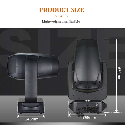 2025 BSW 280W LED 무빙 헤드 스테이지 조명 DMX512 빔 스팟 워시 3in1 DJ 디스코 쇼 CMY