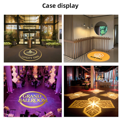GOBO Projector IP20 LED Light for Business Hotel Shop Advertising and Wedding Stage Indoor 40W