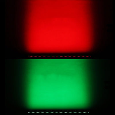 2x24W RGBW 4-in-1 IP65 야외 LED 선형 벽 세척기 DMX512 건물, 다리 및 풍경용 방수 세척등
