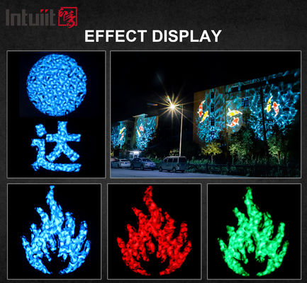 400W 야외 IP65 LED 로고 고보 프로젝터 광고용 물 파동 효과
