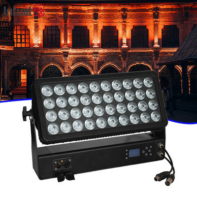 400W Outdoor IP65 Waterproof City Color 40x10W RGBW 4in1 LED Wall Wash Light