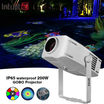 200W 옥외 고보 프로젝션 방수 IP65 DMX LED 로고 프로젝터 조명 (건물용)