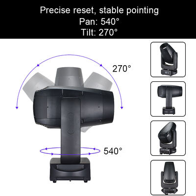CMY 280W LED 이동 헤드 3in1 빔 스팟 세탁 하이브리드 스테이지 라이트 프로 스테이지 웨딩 파티 공연 라이브 쇼