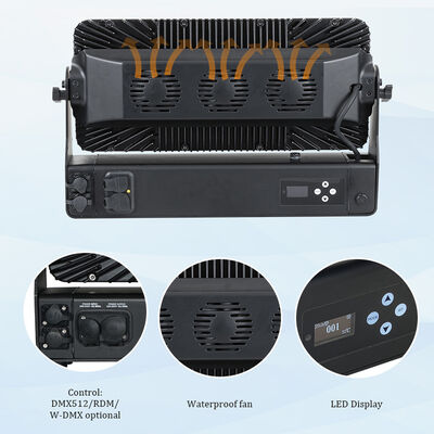 400W RGBW 4-in-1 IP65 야외 LED 선형 벽 세척기 High Power DMX512 Wash Light for Building, Bridge & Large Scale Architectural Lighting
