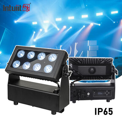 LED 8x15 W RGBW 4-in-1 배터리 전동 IP65 스포트라이트 배터리 전동 IP65 플라드 라이트