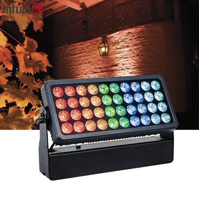 Outdoor 400W RGBW LED Flood Light DMX Wall Washer for Building Facade Architecture Scenic Park City Lighting Garden Friendly